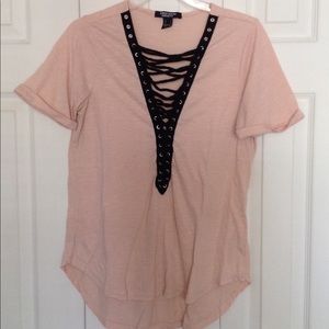 Streetwear Society hi-lo shirt, size L